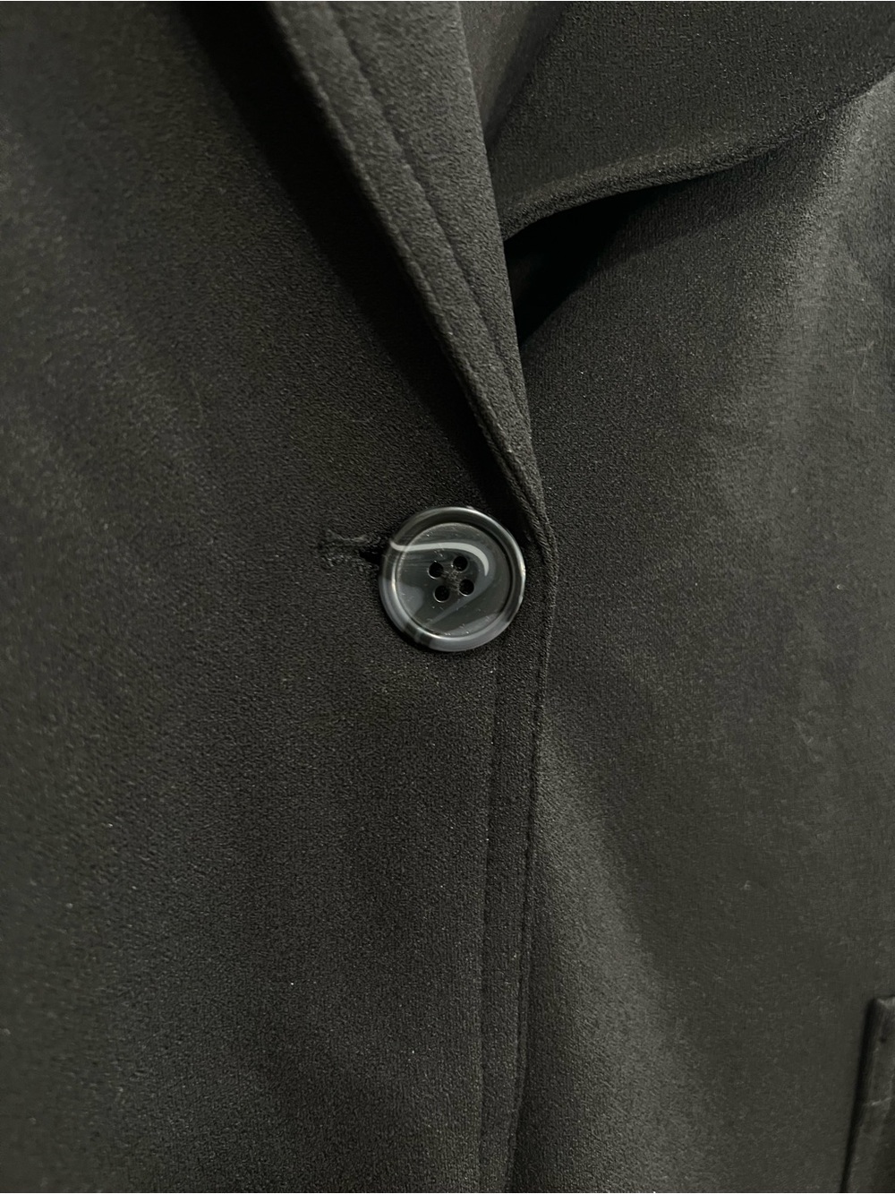 BBJ Black Sleeveless Belted Blazer - Picture 7 of 16